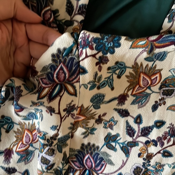 Zara Floral backless Mini Dress - Picture 5 of 9